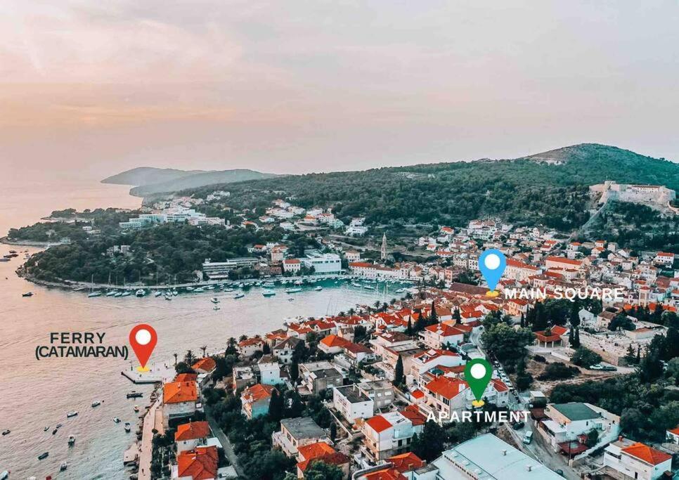 Hvar Home Apartments Хвар Екстер'єр фото